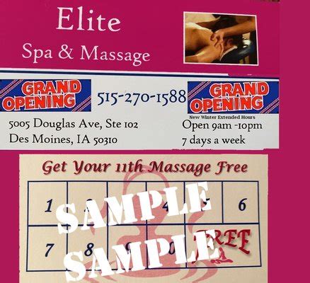Erotic massage des moines iowa  Asian Massage House Des Moines features Asian erotic massage parlorsl Sun Massage Des Moines details, pictures and unbiased reviews written by real users